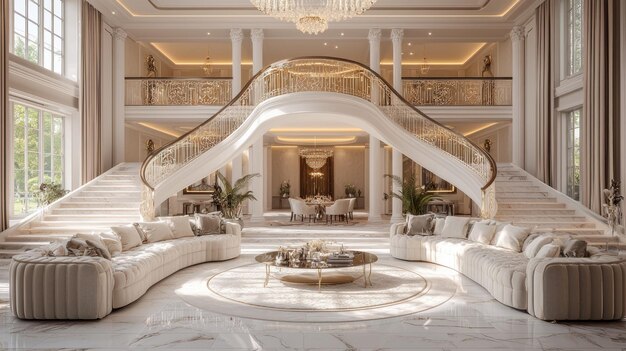 Elegant residential property showcase featuring upscale living spaces and amenities